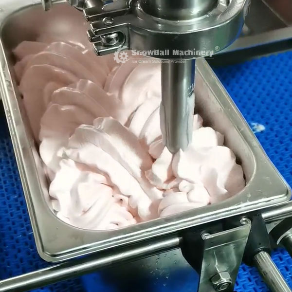 роботизированная машина для фасовки мороженого